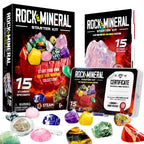 Piano Potato Rock & Mineral Starter Kit - 15 Specimens with ID Sheet