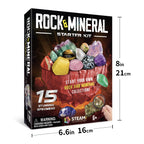 Piano Potato Rock & Mineral Starter Kit - 15 Specimens with ID Sheet
