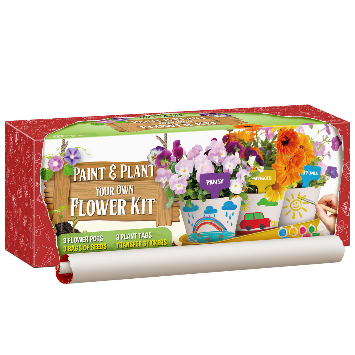 Piano Potato Paint & Plant Flower Growing Kit for Kids – DIY Garden Craft Set