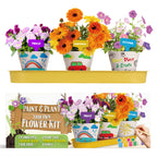 Piano Potato Paint & Plant Flower Growing Kit for Kids – DIY Garden Craft Set