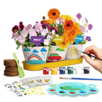 Piano Potato Paint & Plant Flower Growing Kit for Kids – DIY Garden Craft Set