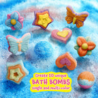 Piano Potato Bath Bomb Making Kit for Kids – Makes 10 Fizzy Spa Bath Bombs