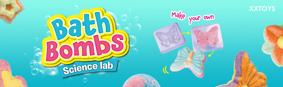 Piano Potato Bath Bomb Making Kit for Kids – Makes 10 Fizzy Spa Bath Bombs