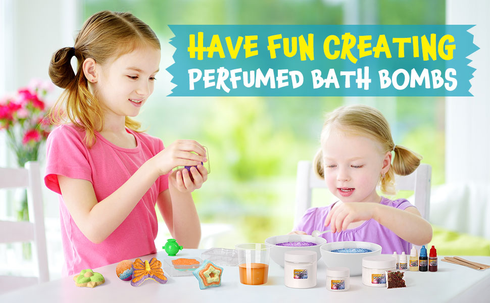 Piano Potato Bath Bomb Making Kit for Kids – Makes 10 Fizzy Spa Bath Bombs