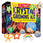Piano Potato Crystal Growing Kit - 12 Crystal Shapes STEM Science Set
