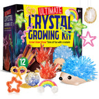Piano Potato Crystal Growing Kit - 12 Crystal Shapes STEM Science Set