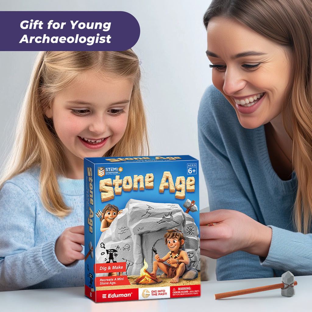 Stone Age Dig & Make Educational Kit