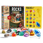 Awesome Rocks Collection Kit – 15 Rocks & Minerals with Display Tray