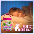 Unicorn Light-Up Terrarium Kit – Paint, Build & Glow