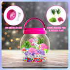 Unicorn Light-Up Terrarium Kit – Paint, Build & Glow