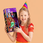 Gamerside Gemstones Dig Kit - 12 Real Gem Mining Blocks