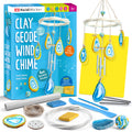 HeidiWalker Clay Geode Wind Chime Craft Kit