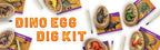 Dinosaur Egg Dig Kit – 12 Eggs with Dinosaur Figures