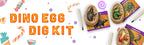 Dinosaur Egg Dig Kit – 12 Eggs with Dinosaur Figures