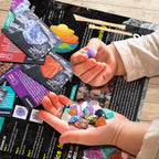 Gemstone Dig Kit, 12 Real Rocks and Gems, STEM Toy 6+