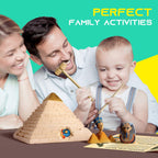 Piano Potato Pyramid Dig Kit, 12 Ancient Egypt Treasures & Mummy, STEM 6+