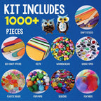 Arts and Crafts Vault – 1000+ Pieces