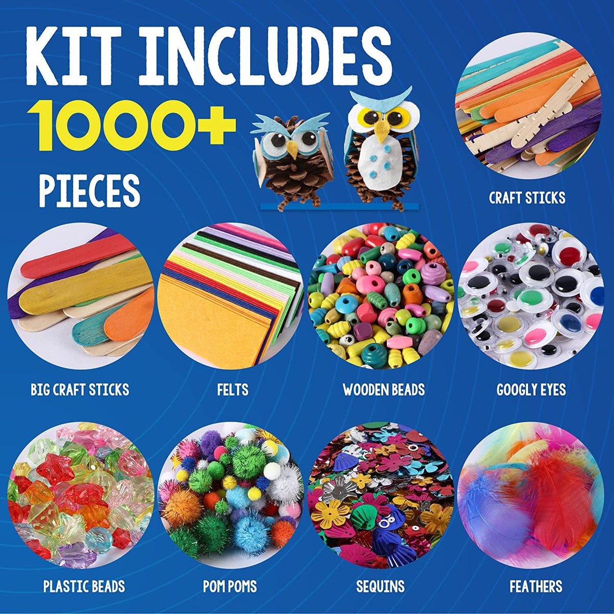 Arts and Crafts Vault – 1000+ Pieces