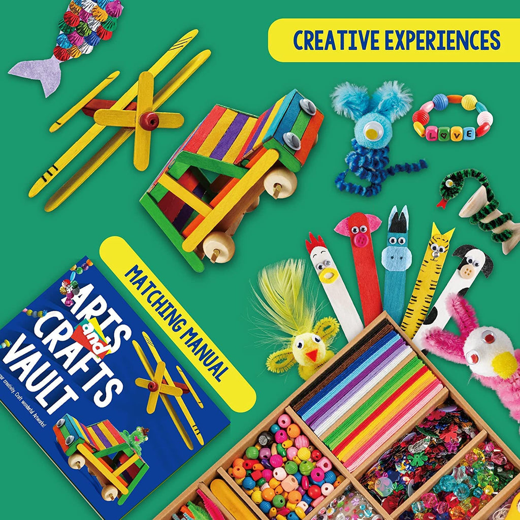 Arts and Crafts Vault – 1000+ Pieces